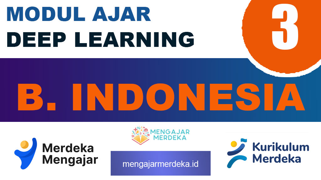 Modul Ajar Deep Learning Bahasa Indonesia Kelas 3 SD/MI