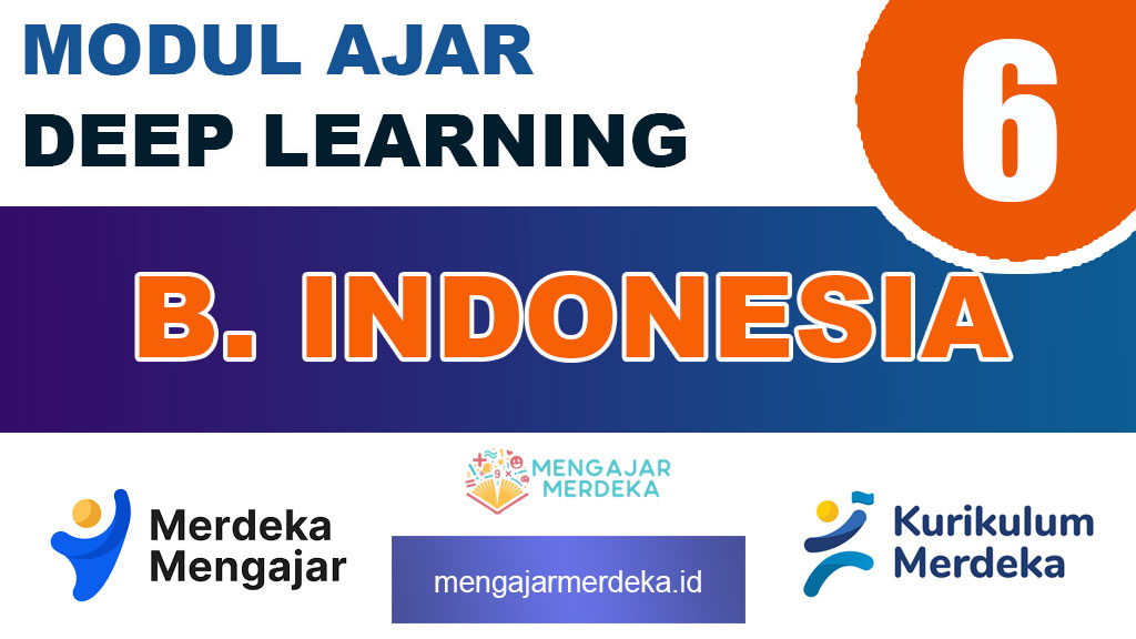 Modul Ajar Deep Learning Bahasa Indonesia Kelas 6 SD/MI