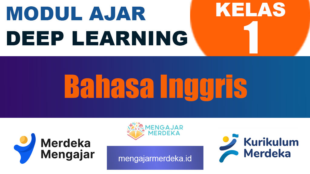 Modul Ajar Deep Learning Bahasa Inggris Kelas 1 SD/MI
