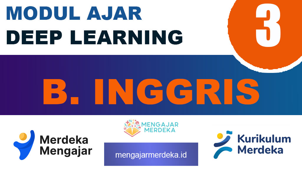 Modul Ajar Deep Learning Bahasa Inggris Kelas 3 SD/MI