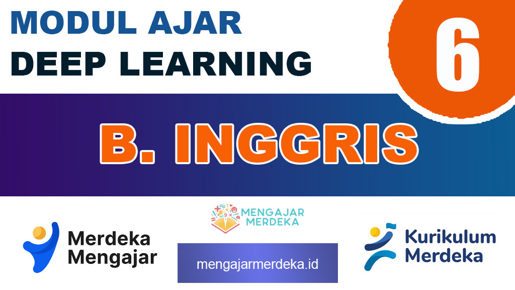 Modul Ajar Deep Learning Bahasa Inggris Kelas 6 SD/MI