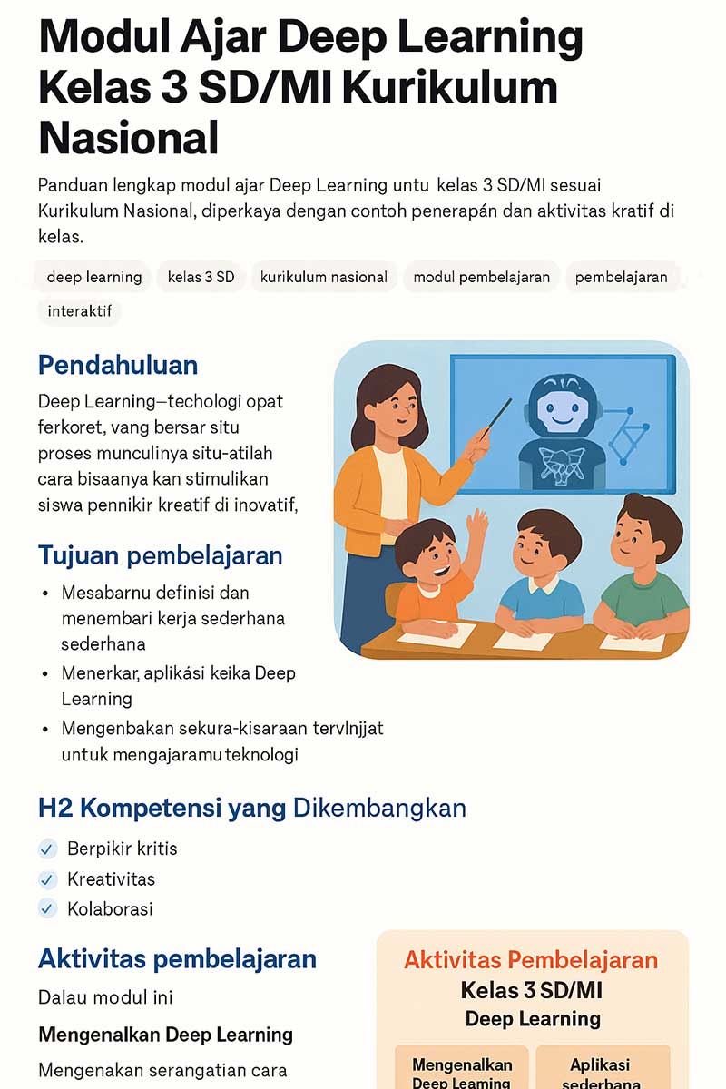 Modul Ajar Deep Learning Kelas 3
