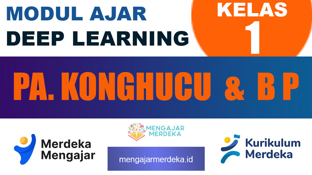 Modul Ajar Deep Learning Pendidikan Agama Konghucu dan BP Kelas 1 SD: Membangun Karakter Sejak Dini dengan Pembelajaran Bermakna