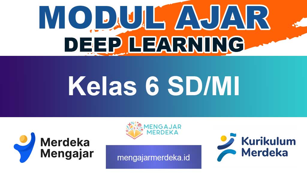 Modul Ajar Deep Learning Kelas 6 SD/MI Kurikulum Nasional