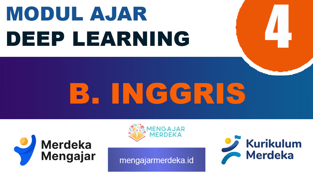 Modul ajar Deep Learning Bahasa Inggris kelas 4 SD/MI