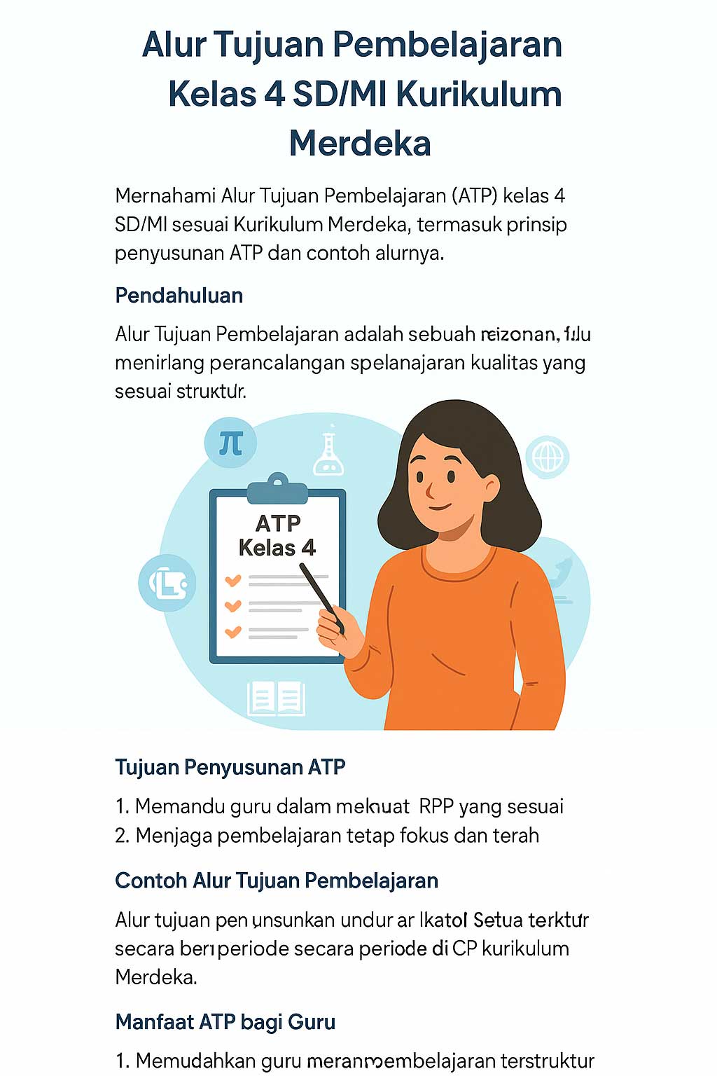 infografis ATP Kelas 4