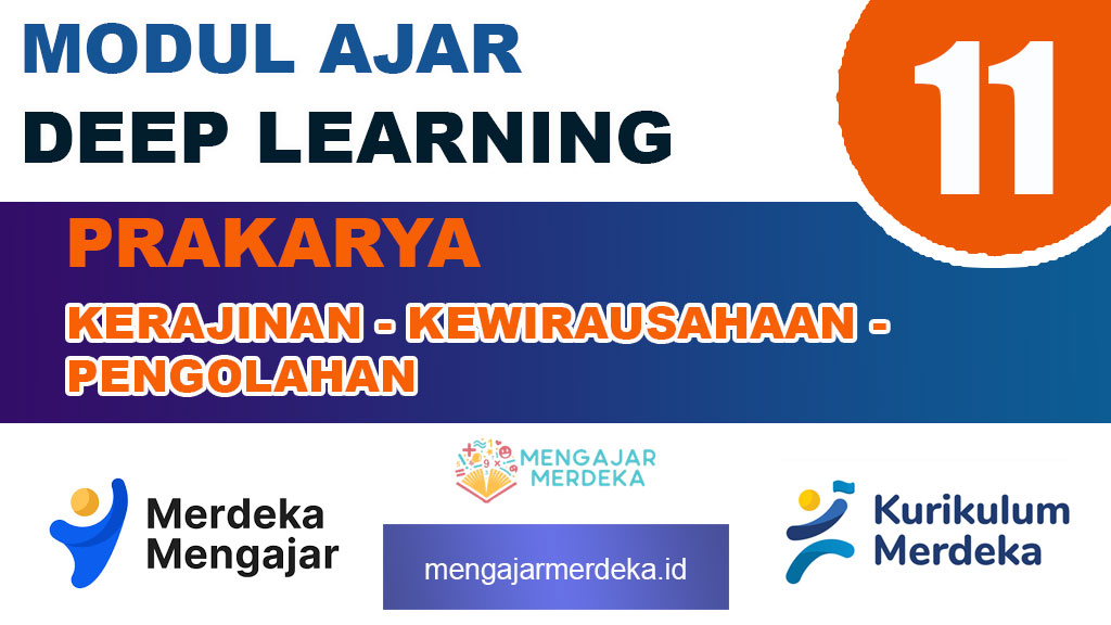 Modul Ajar Deep Learning Prakarya Kelas 11 SMA/MA