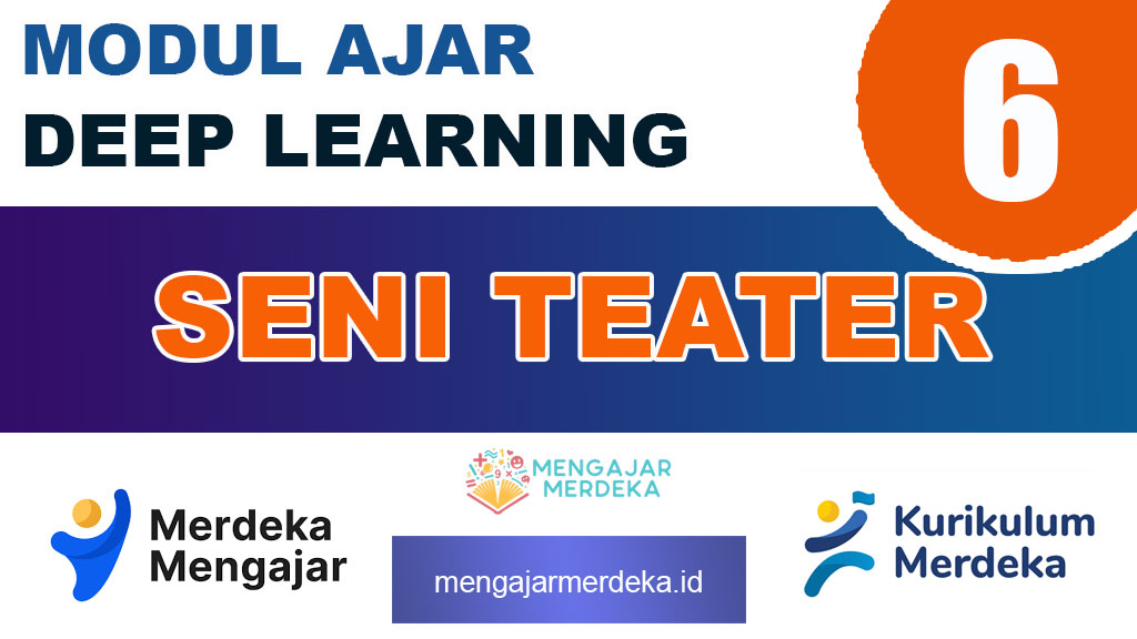 Modul Ajar Deep Learning Seni Teater Kelas 6 SD/MI