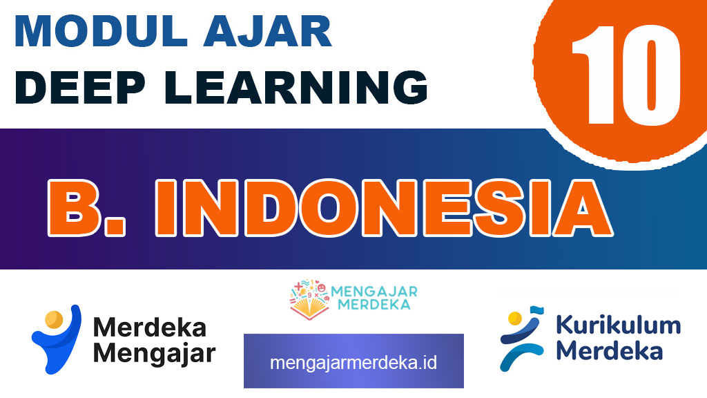 Modul Ajar Deep Learning Bahasa Indonesia Kelas 10 SMA/MA