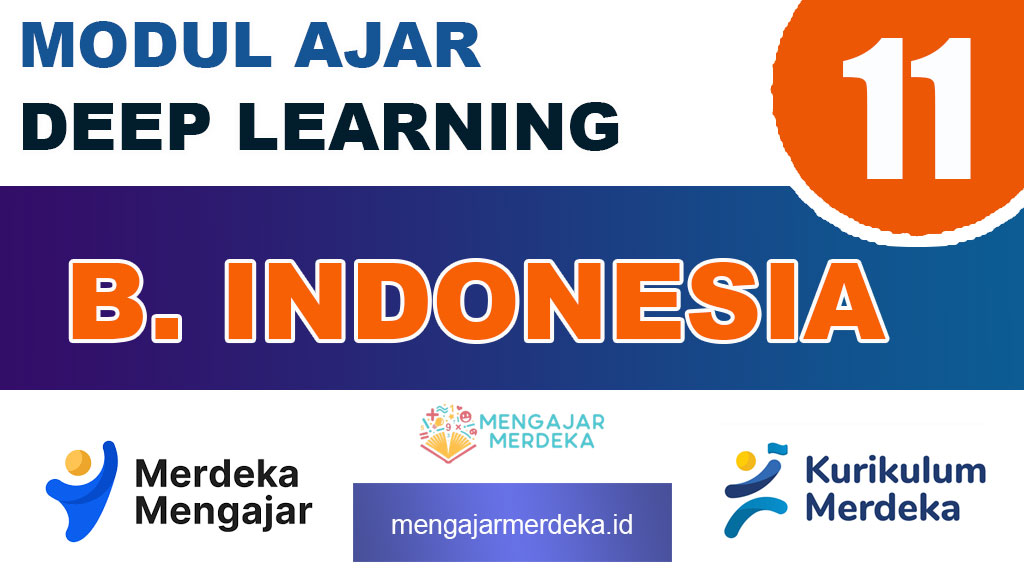 Modul Ajar Deep Learning Bahasa Indonesia Kelas 11 SMA/MA