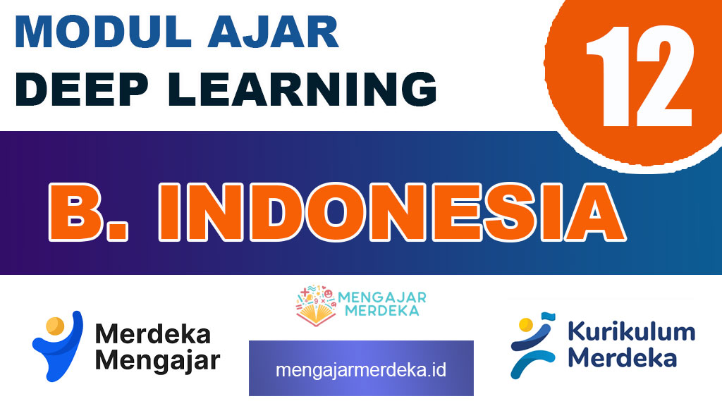 Modul Ajar Deep Learning Bahasa Indonesia Kelas 12 SMA/MA