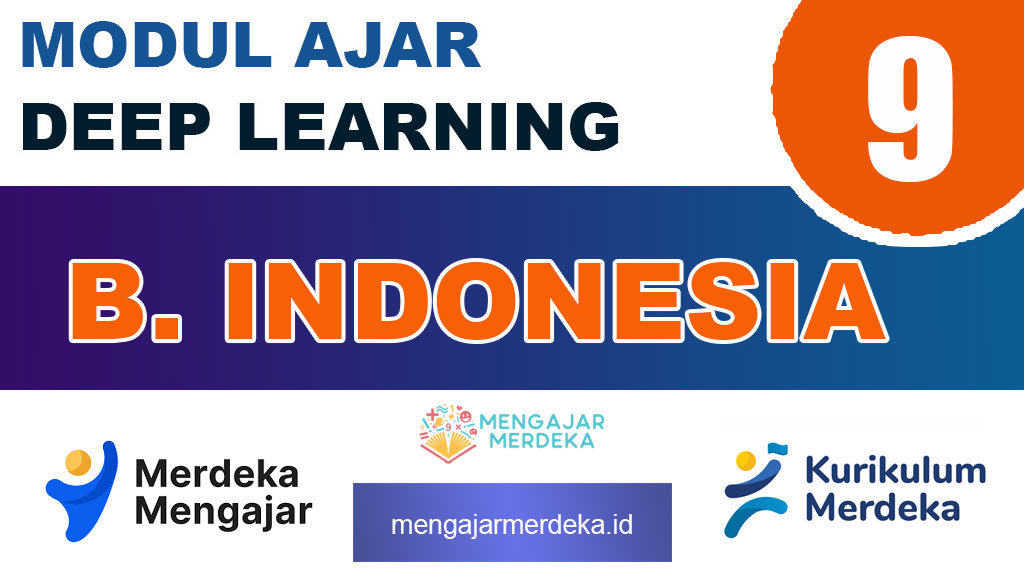 Modul Ajar Deep Learning Bahasa Indonesia Kelas 9 SMP/MTs
