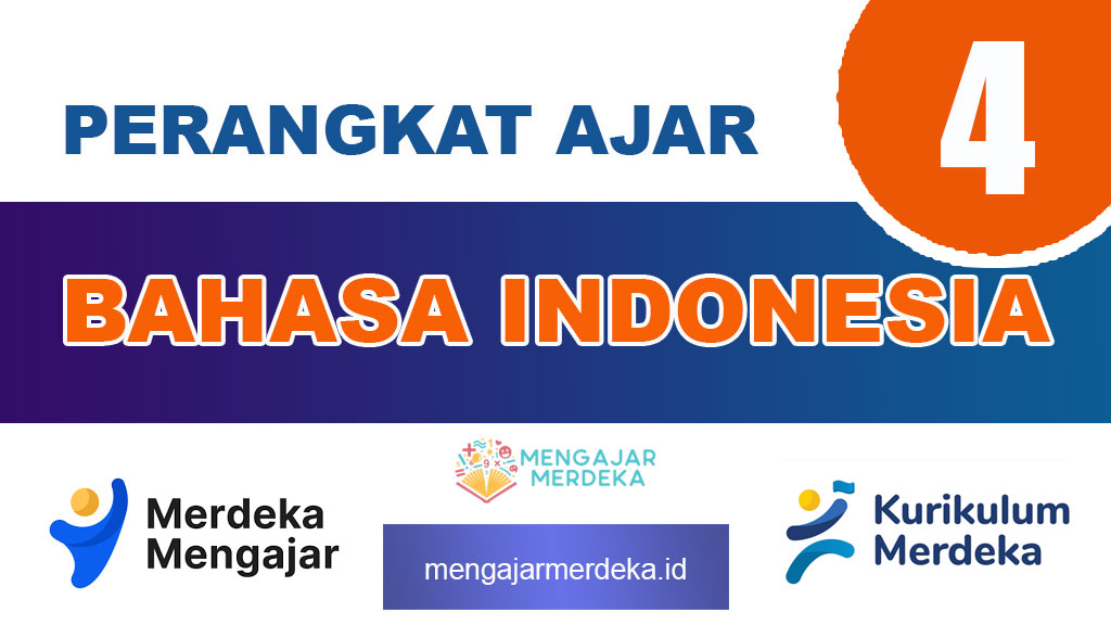 Perangkat Ajar Bahasa Indonesia Kelas 4 SD/MI Deep Learning