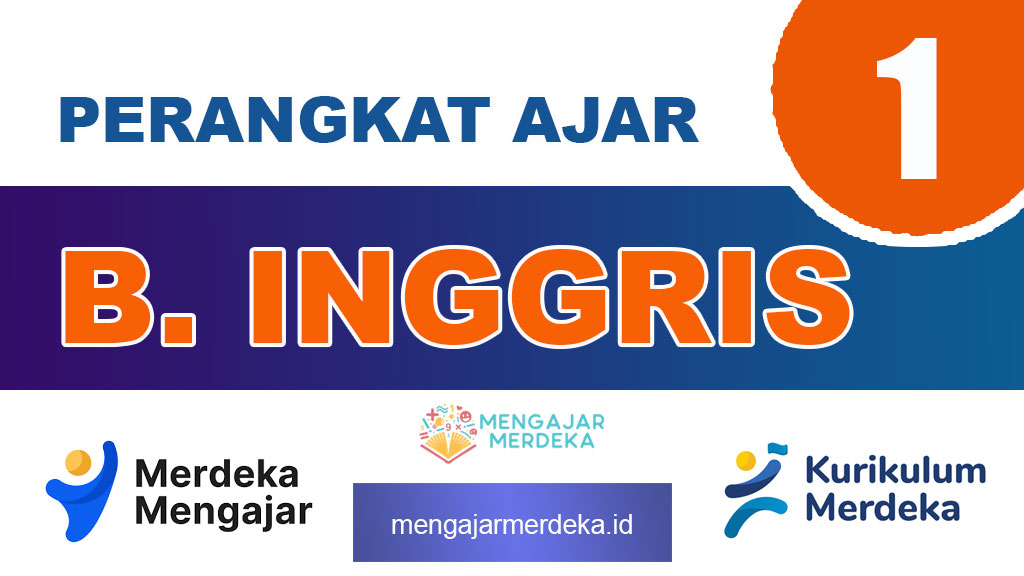 Perangkat Ajar Bahasa Inggris Kelas 1 SD/MI Deep Learning