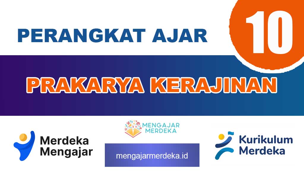 Perangkat Ajar Deep Learning Prakarya Kerajinan Kelas 10 SMA/MA