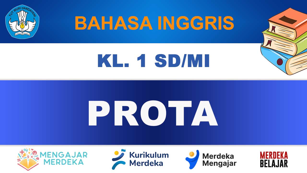 Prota Bahasa Inggris Kelas 1 SD/MI Edisi Terbaru Kurikulum Merdeka