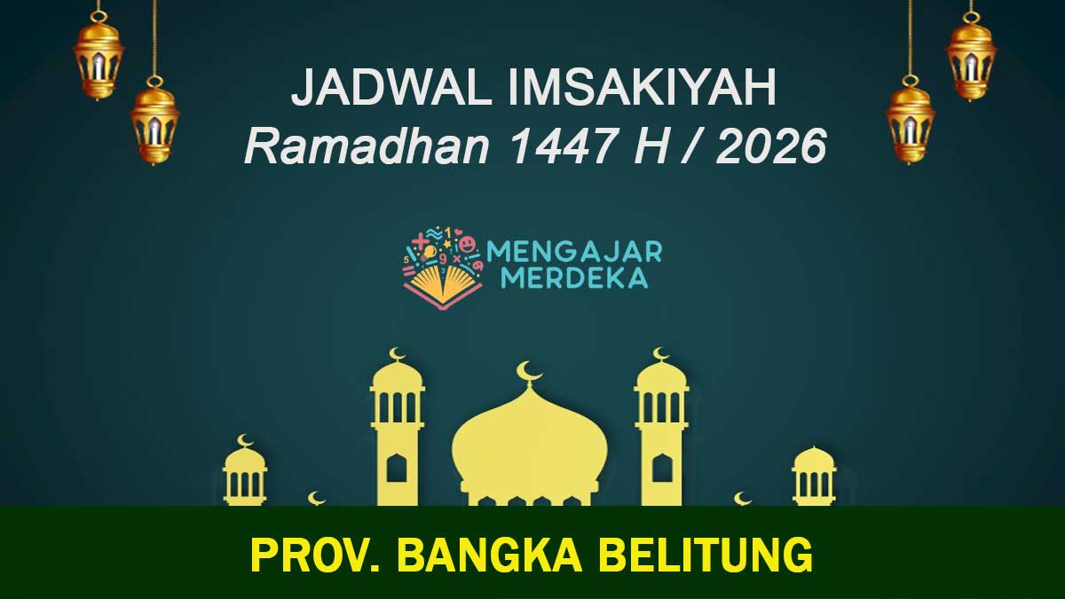 Jadwal Imsakiyah Provinsi Bangka Belitung