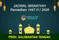 Jadwal Imsakiyah Provinsi Kalimantan Tengah