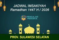 Jadwal Imsakiyah Provinsi Sulawesi Selatan