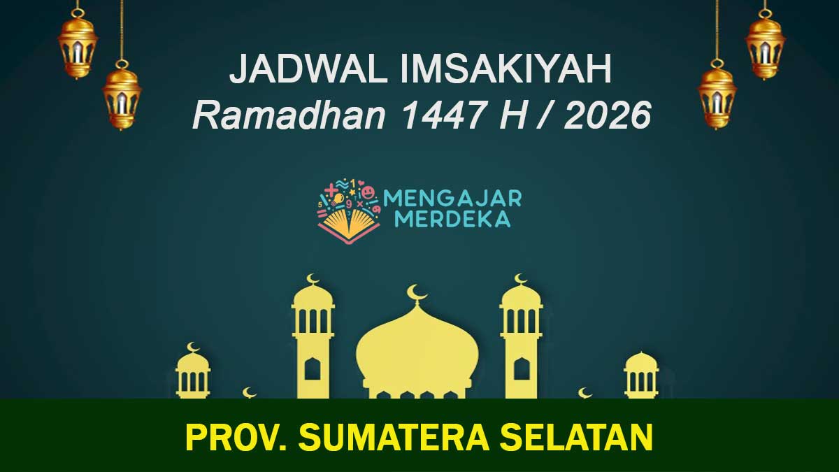 Jadwal Imsakiyah Provinsi Sumatra Selatan