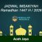 Jadwal Imsakiyah Ramadhan 1447 H 2026 M Kabupaten Aceh Jaya