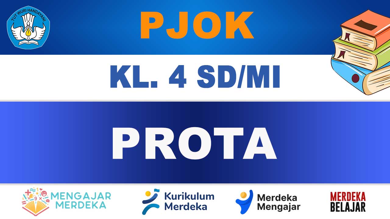 PROTA PJOK Kelas 4 SD/MI 1 PROTA PJOK Kelas 4